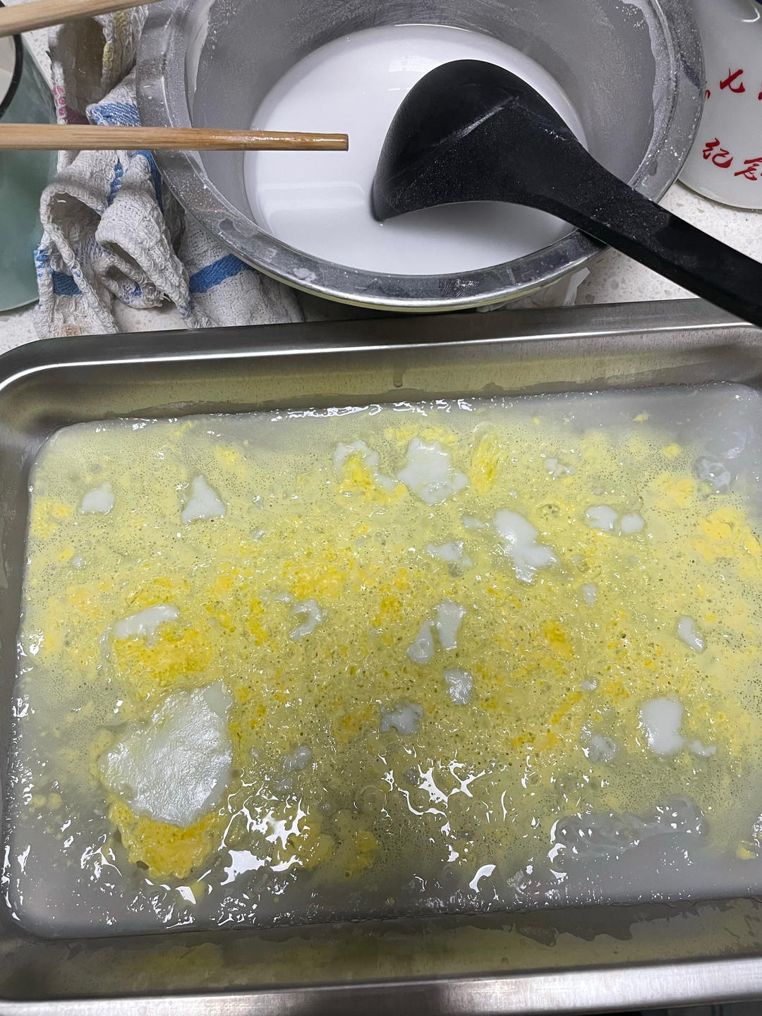 『蒸箱食谱』广式肠粉---简单快手早餐肠粉粉版
