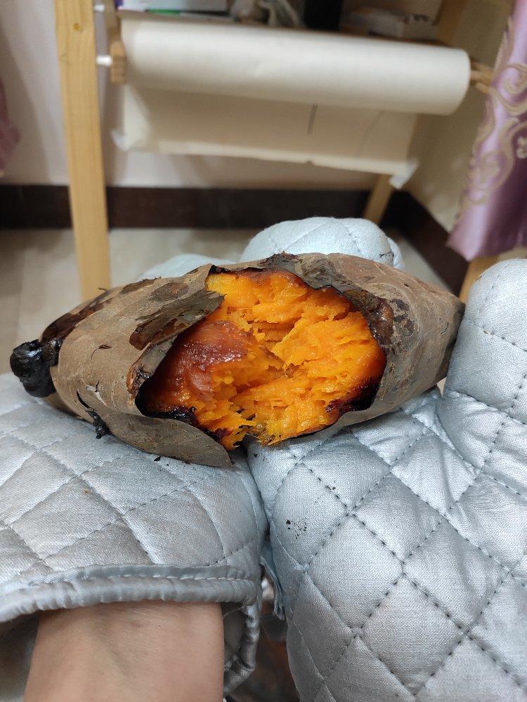 烤箱烤红薯