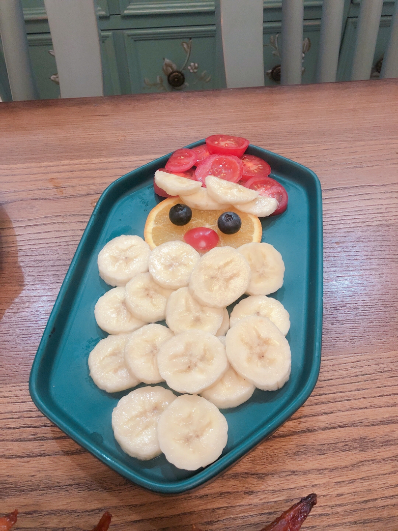 香蕉草莓吐司圣诞老人🎅