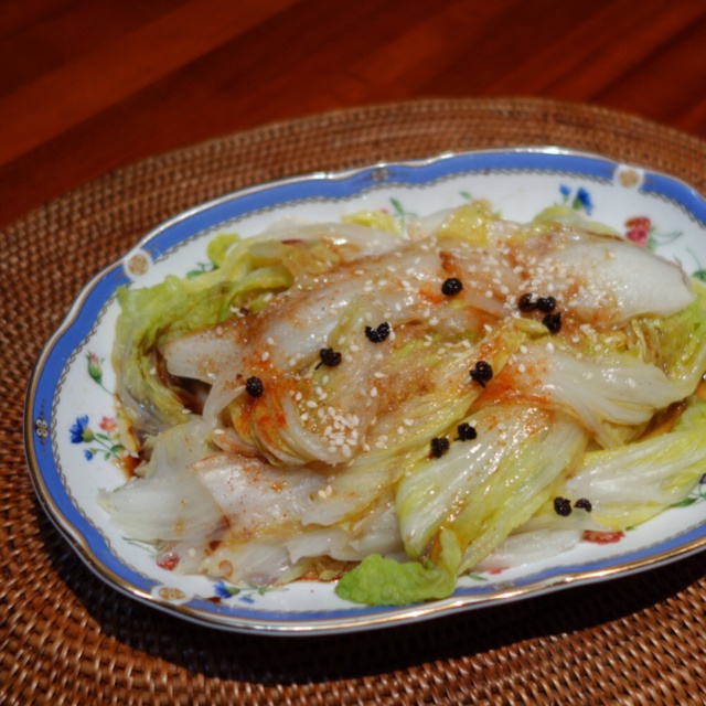 响油白菜