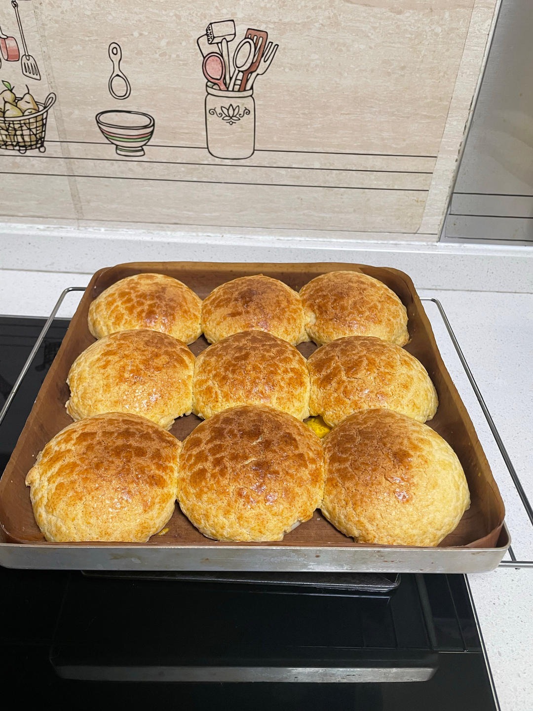 冷了依然酥香的菠萝包