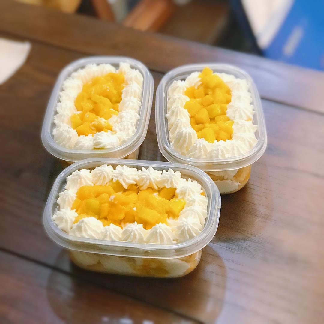 水果盒子蛋糕（低糖低油版）