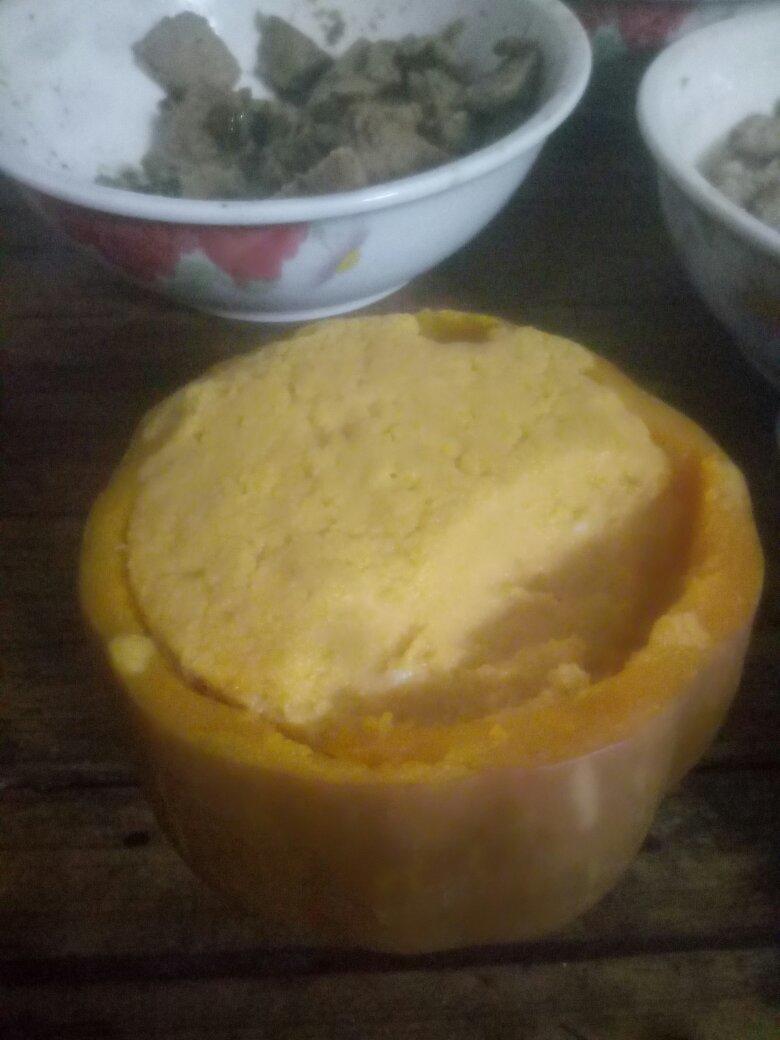 南瓜蒸蛋