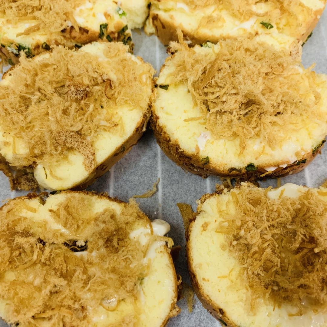 香葱肉松卷 蛋糕卷-无敌美味