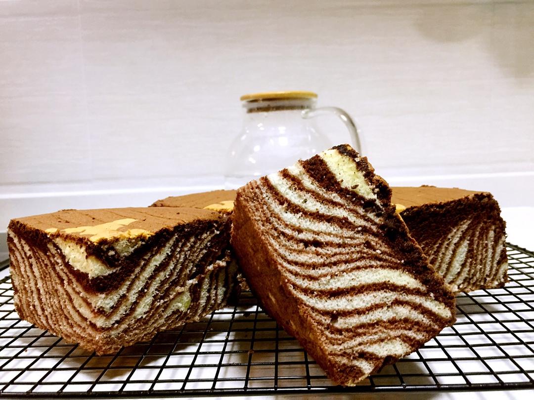 斑马纹酸奶蛋糕