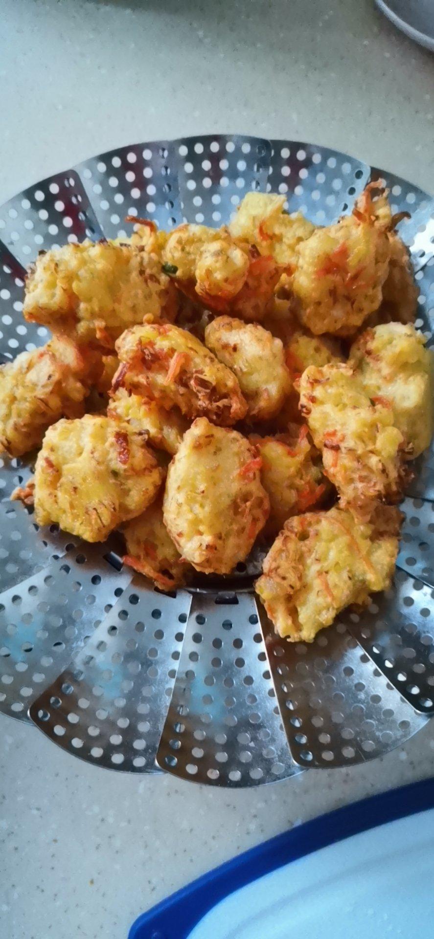 家常炸白菜丸子