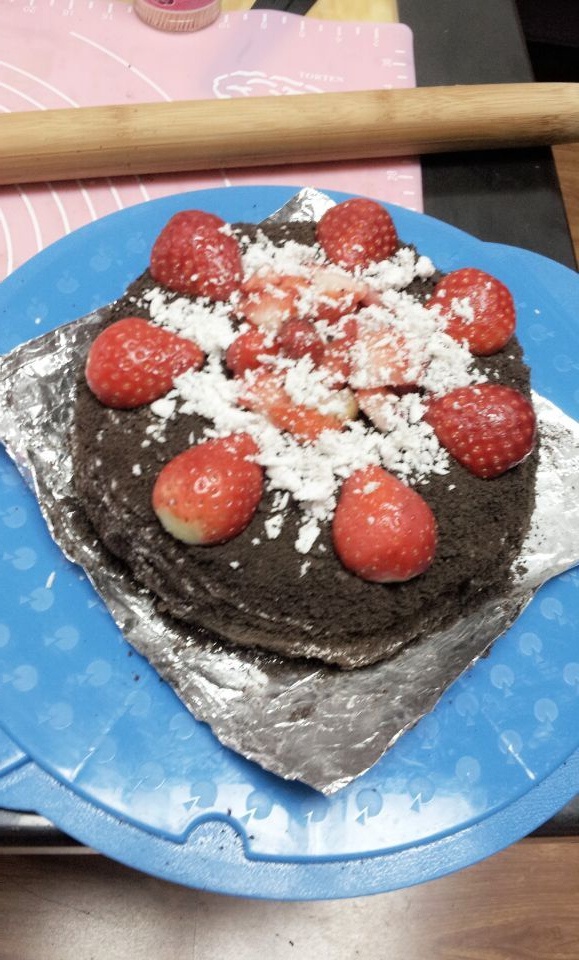 奥利奥水果奶油蛋糕