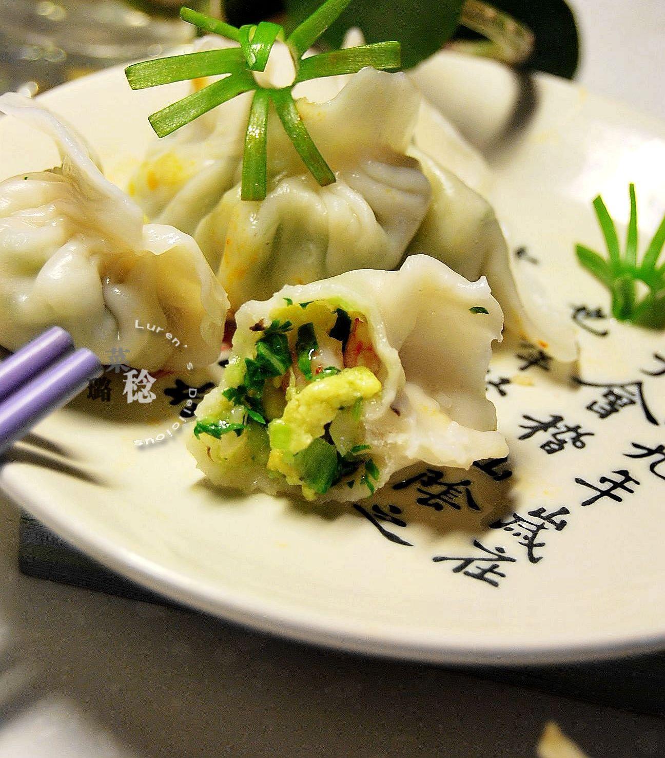 青菜香菇鲜虾饺的做法