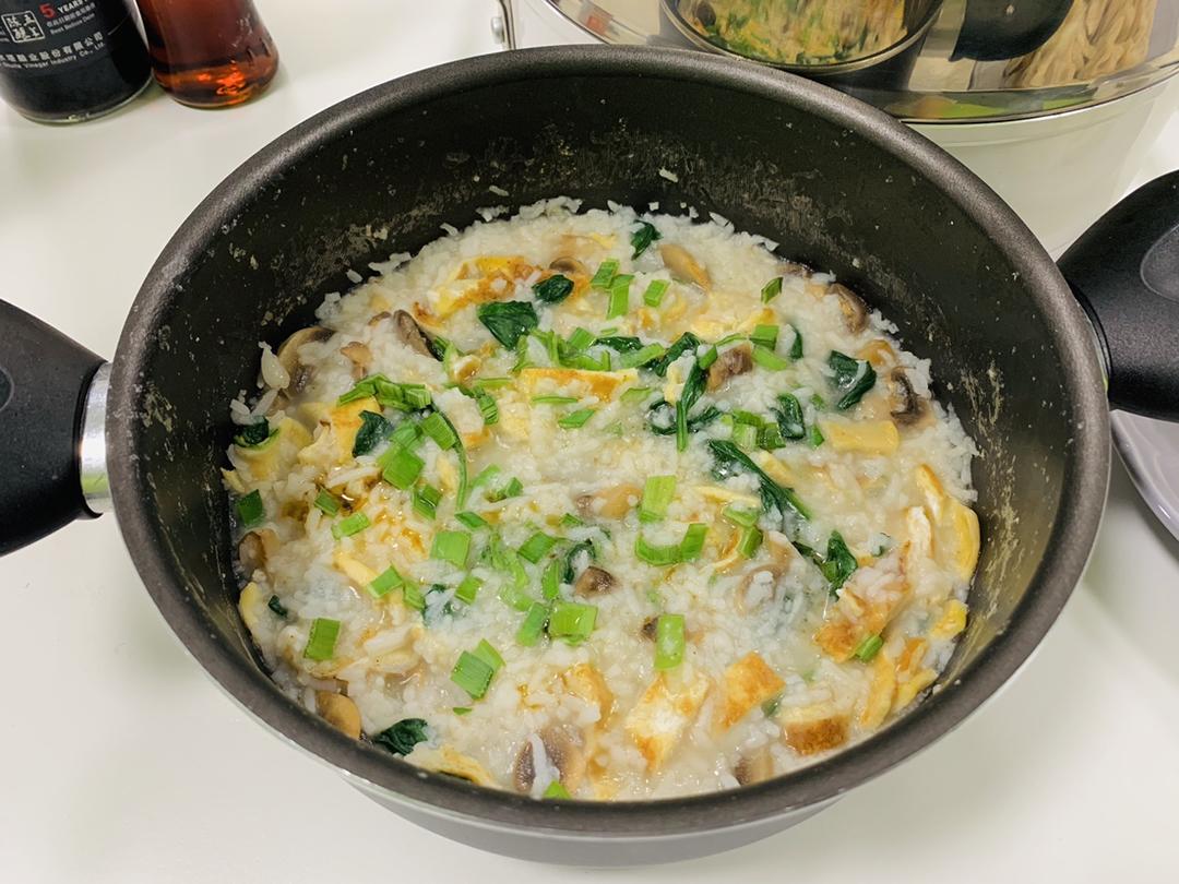 健康美味素食青菜粥
