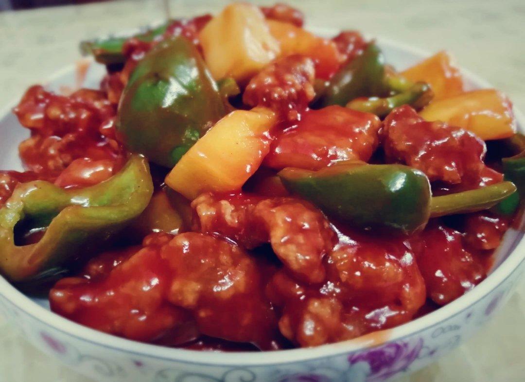 菠萝酸甜排骨