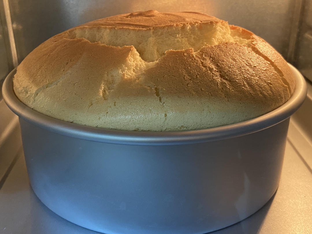 视频菜谱:原味戚风蛋糕8寸戚风蛋糕不裂