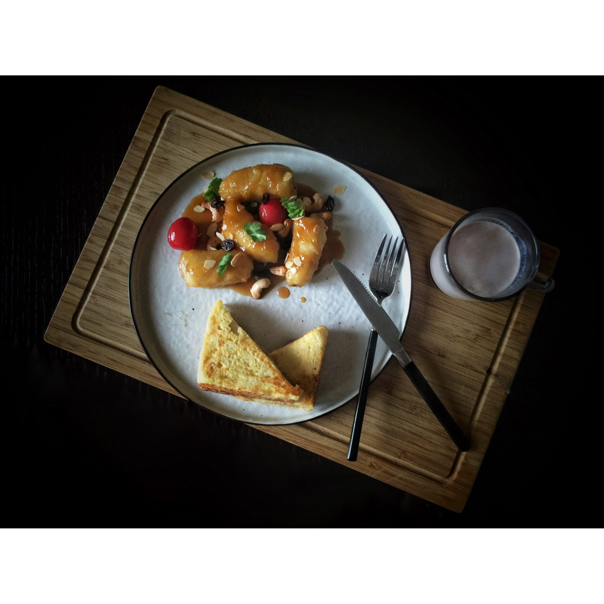 法式焦糖朗姆香蕉---论如何装逼得吃香蕉