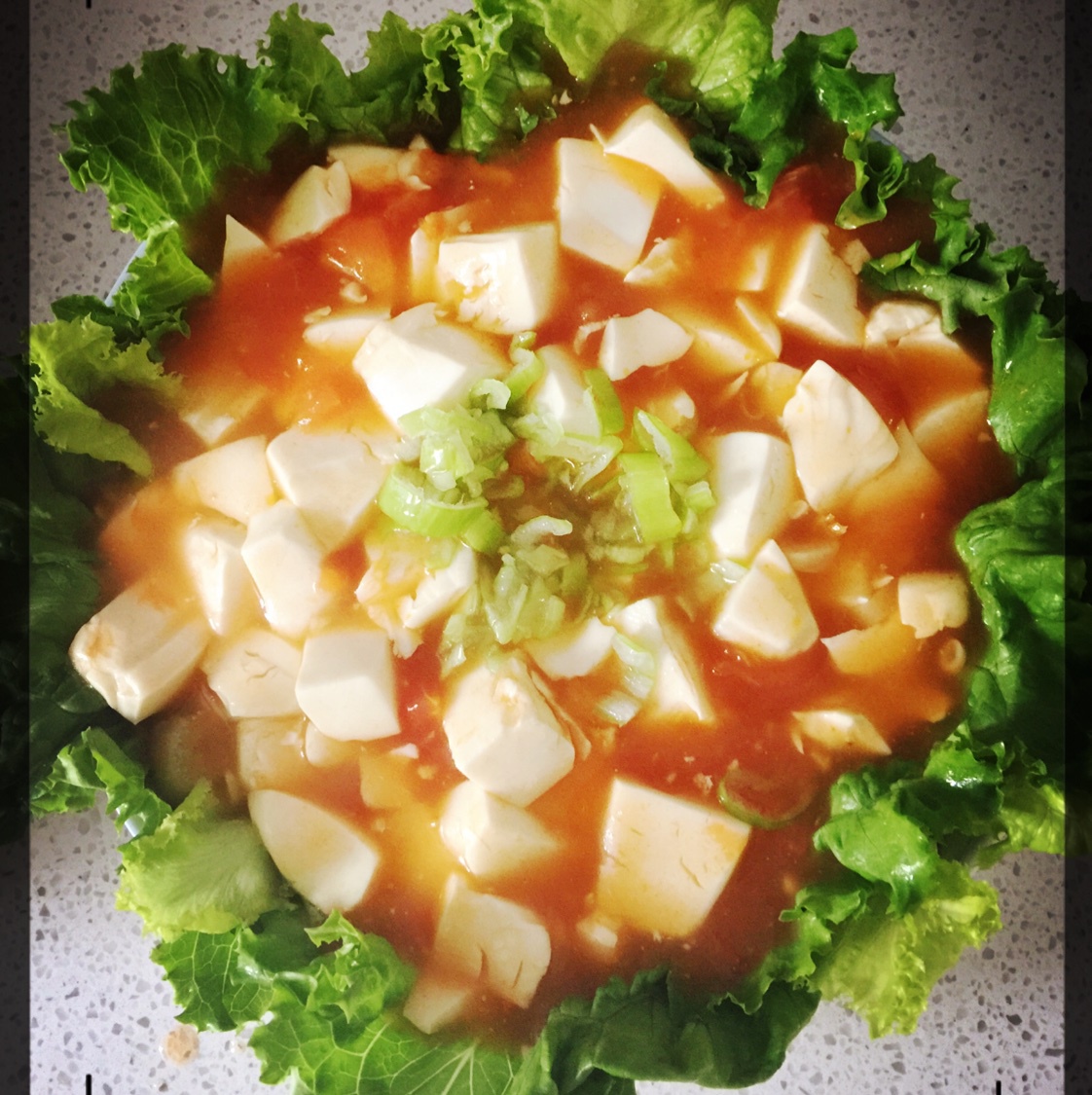 小,绵羊做的茄汁嫩豆腐