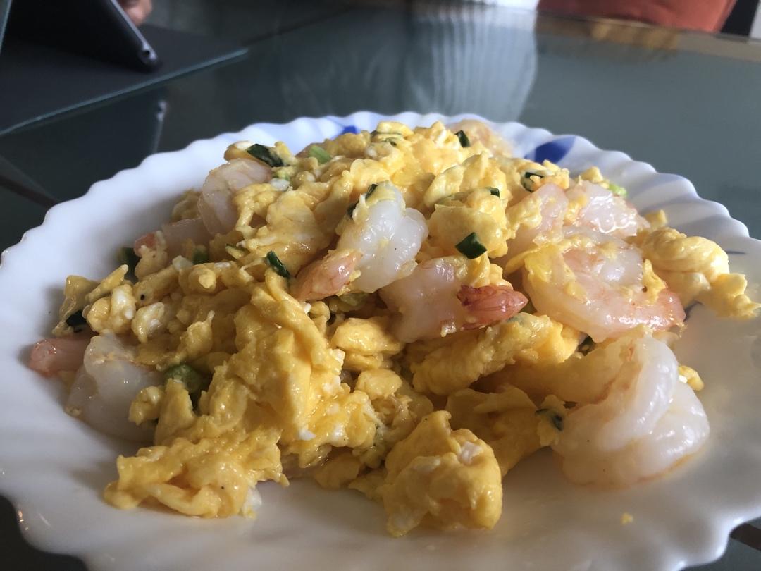虾仁滑炒鸡蛋