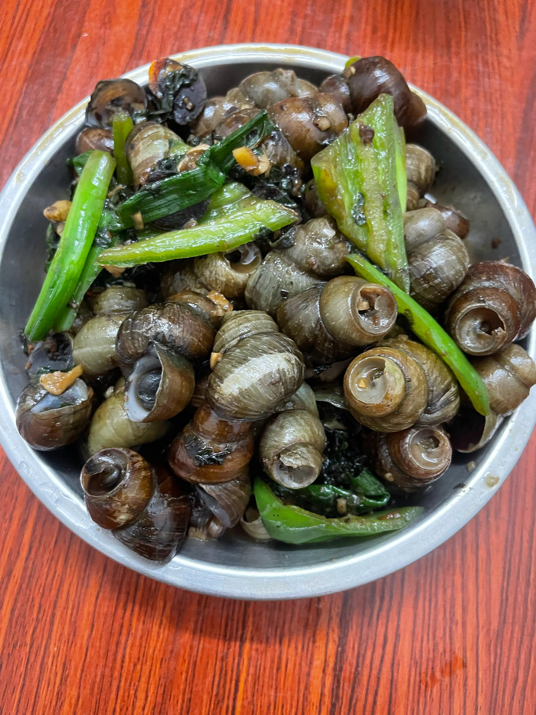 有灵魂的紫苏炒田螺