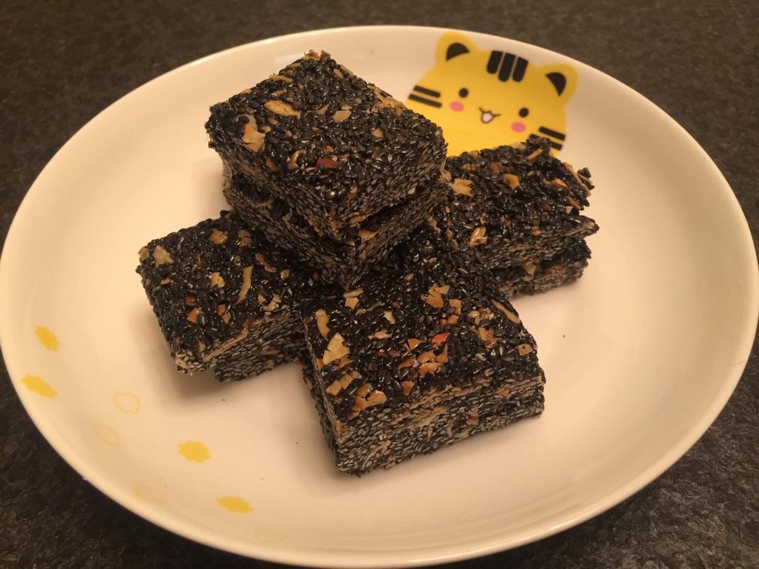 黑芝麻糖