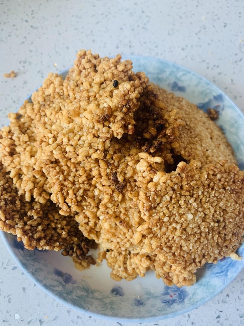 酥脆快手锅巴（家常不用模具）