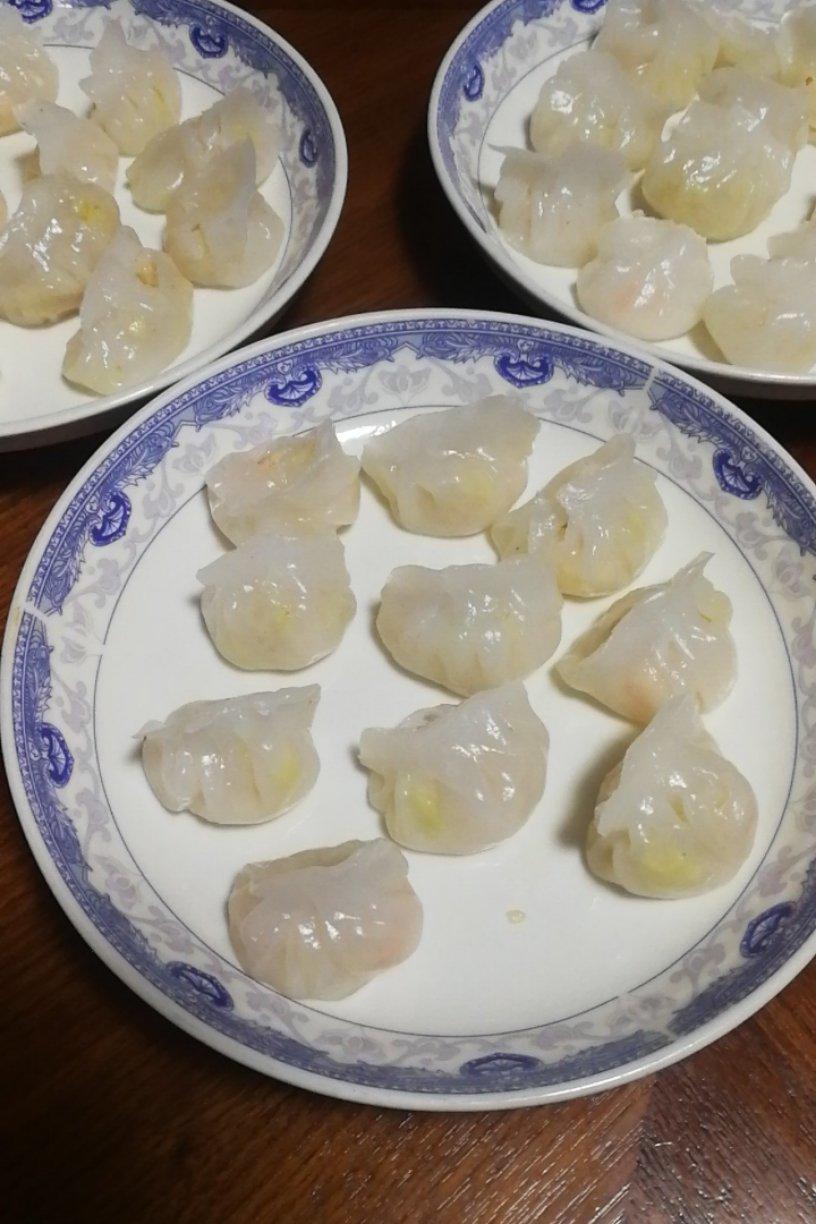 广式早茶水晶虾饺「miu的食光记」