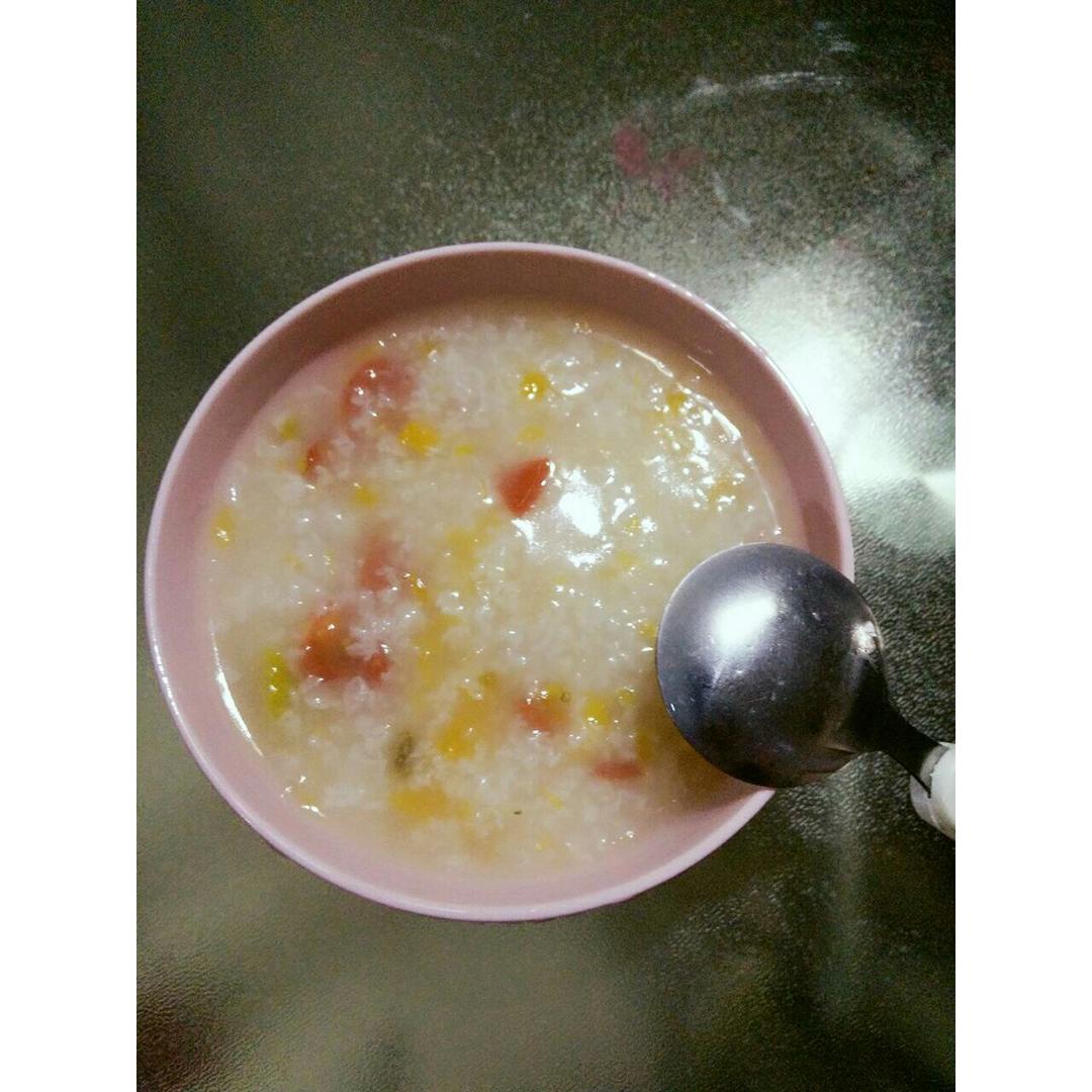 染筱朵做的什锦水果粥