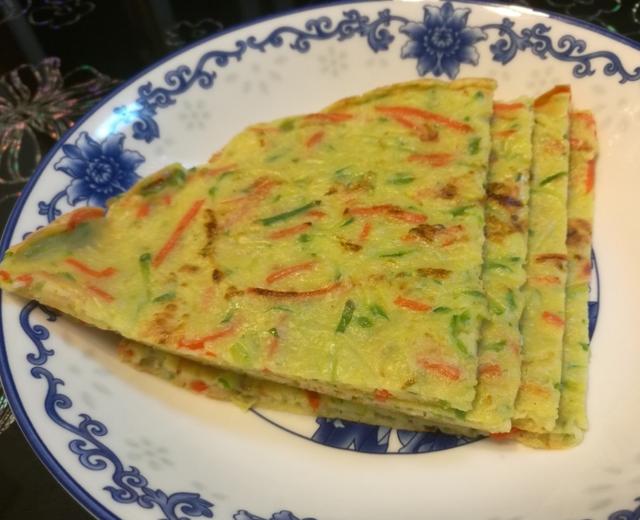 蔬菜鸡蛋饼的做法