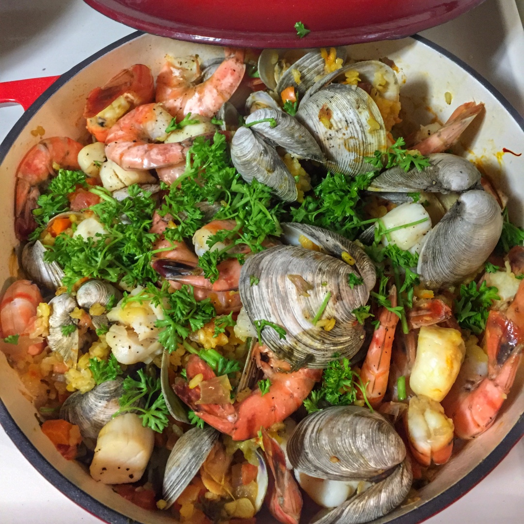 【曼食慢语】Seafood Paella 西班牙海鲜饭