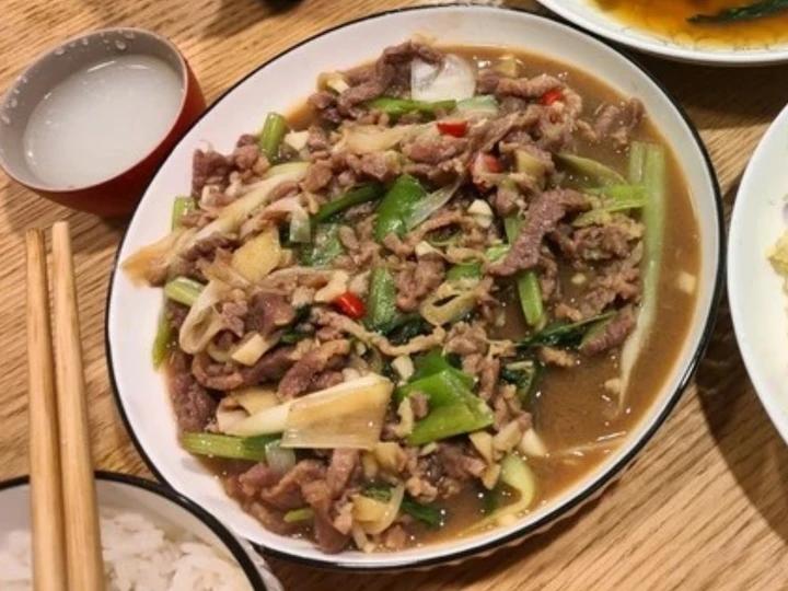 葱爆牛肉
