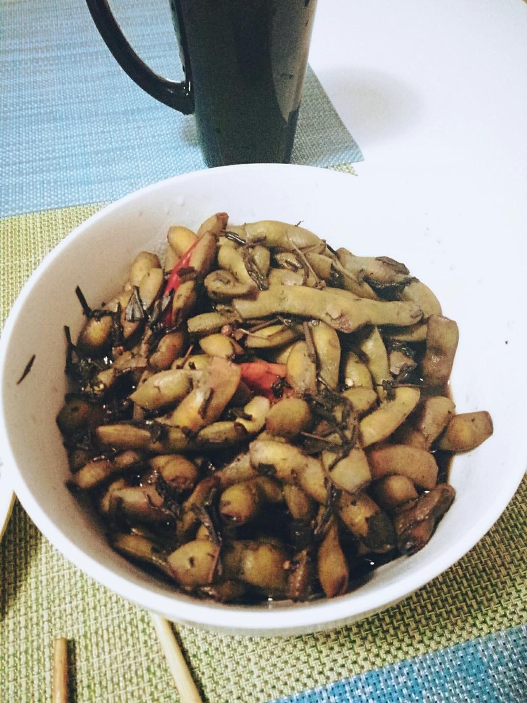茶香毛豆
