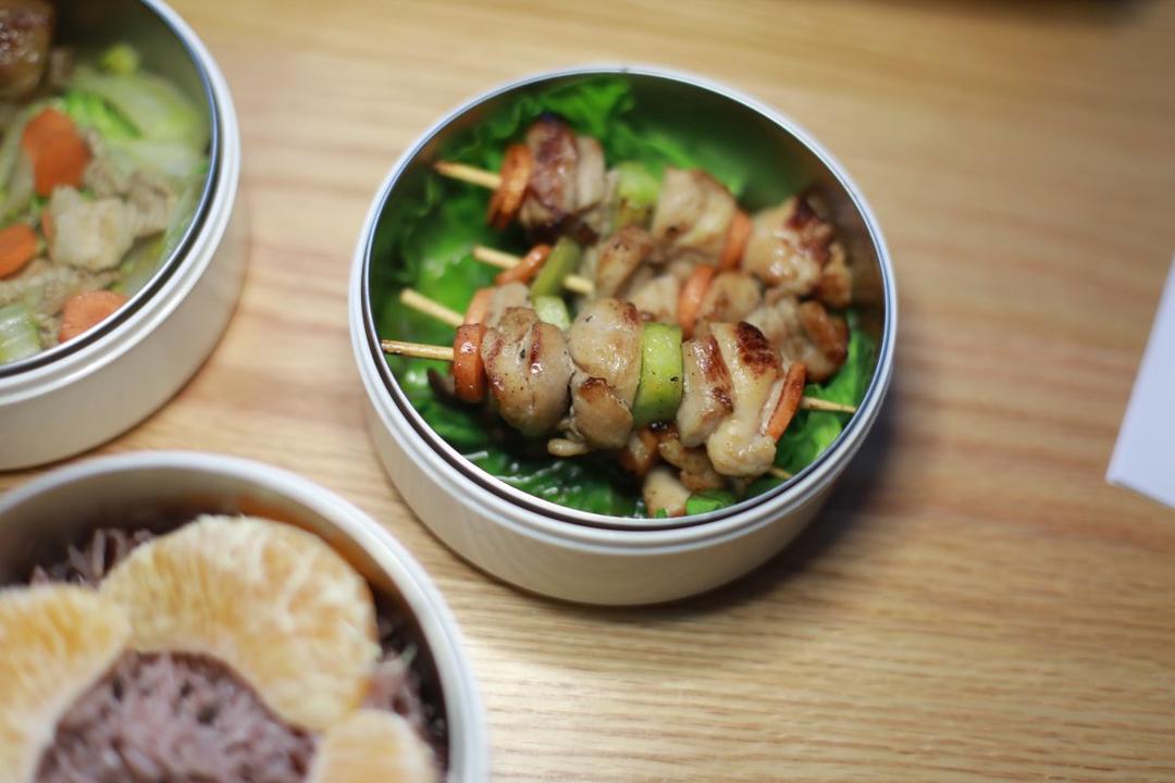 好吃的烧烤鸡肉串🍢小孩大人都爱吃～香煎也很棒～烤箱烤也行