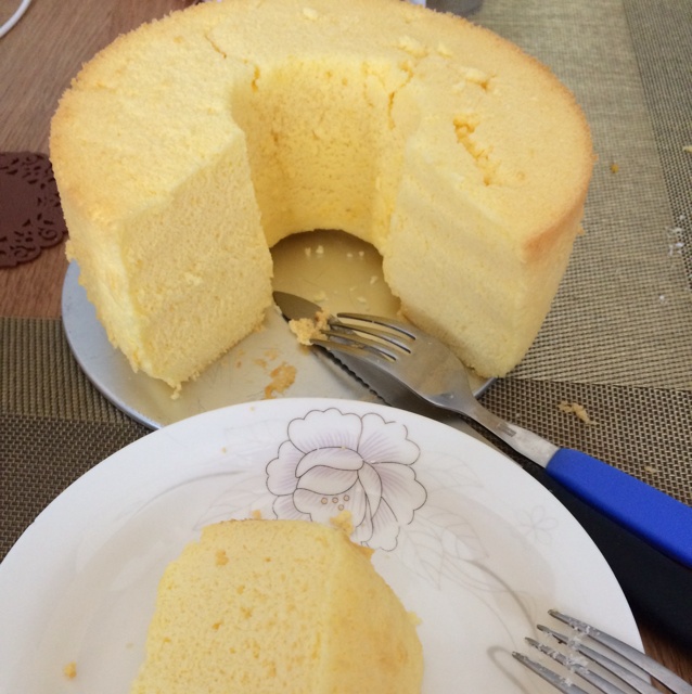 乳酪戚风蛋糕