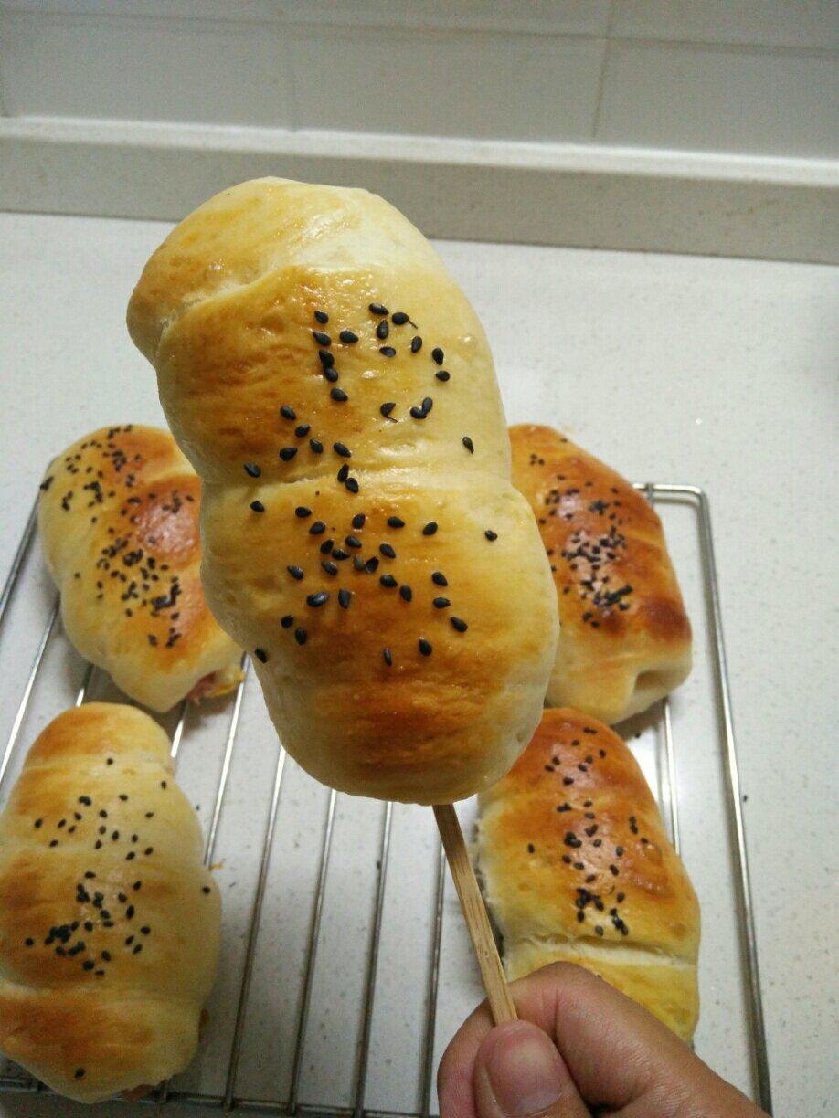 热狗面包卷