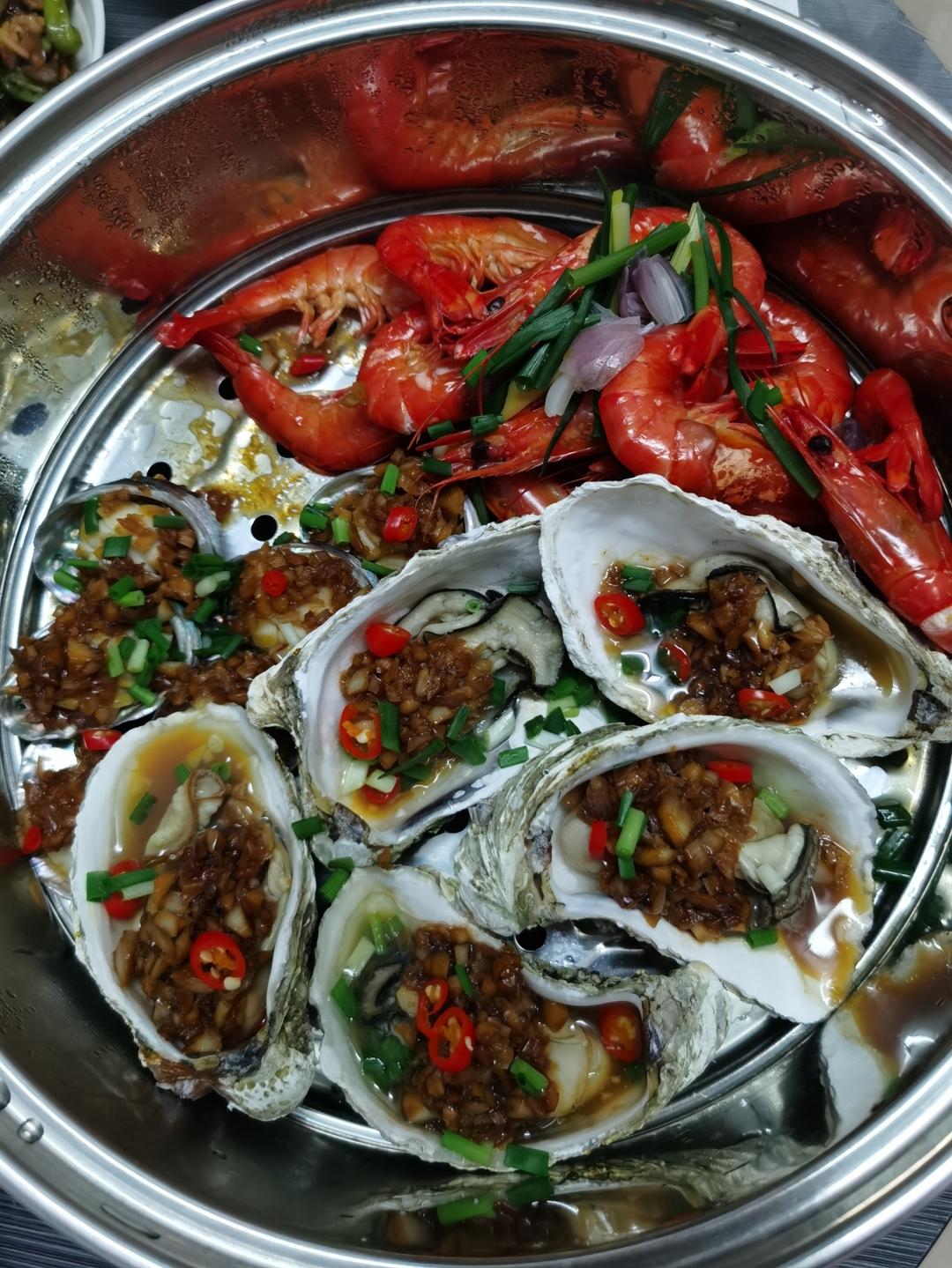 超简单～蒸蒜蓉生蚝