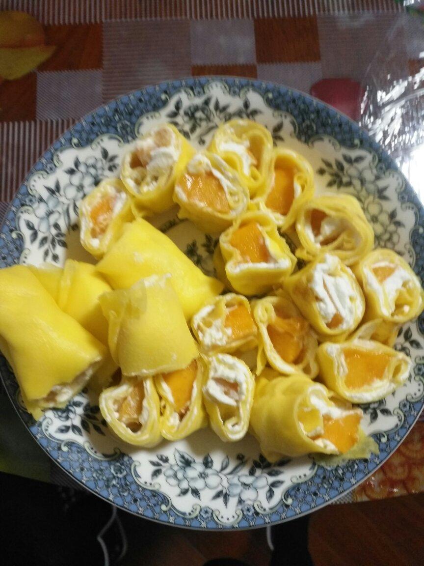 芒果千层蛋糕，100%成功告别煎皮无能