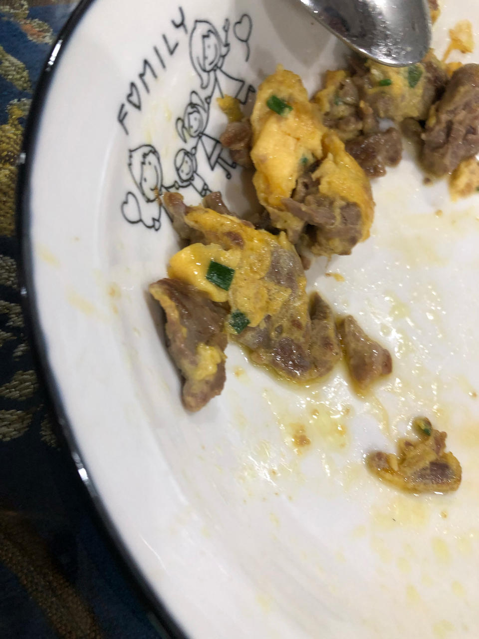 滑蛋牛肉，牛肉滑嫩，鸡蛋松软