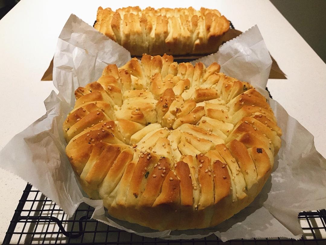 橄榄油蒜香手撕包