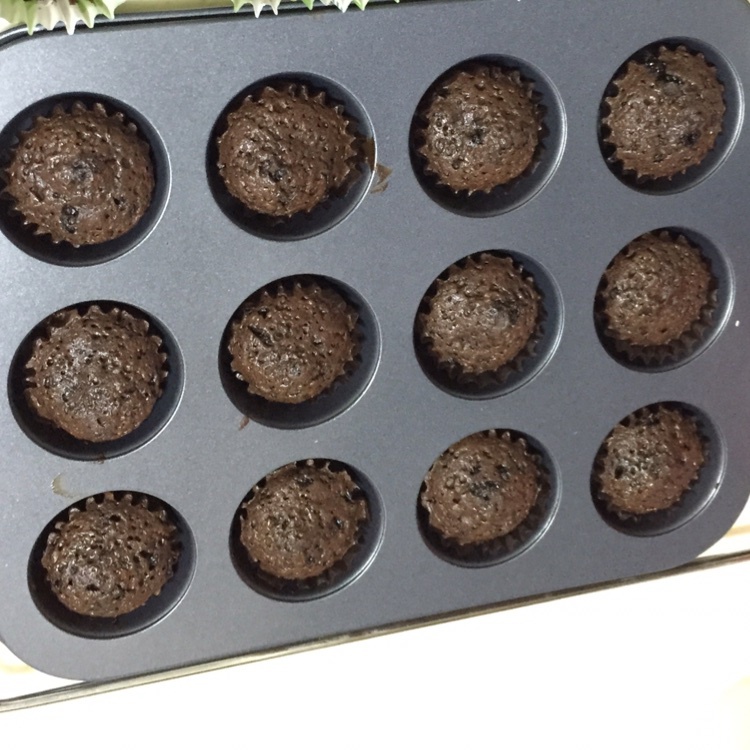 布朗尼杯子蛋糕