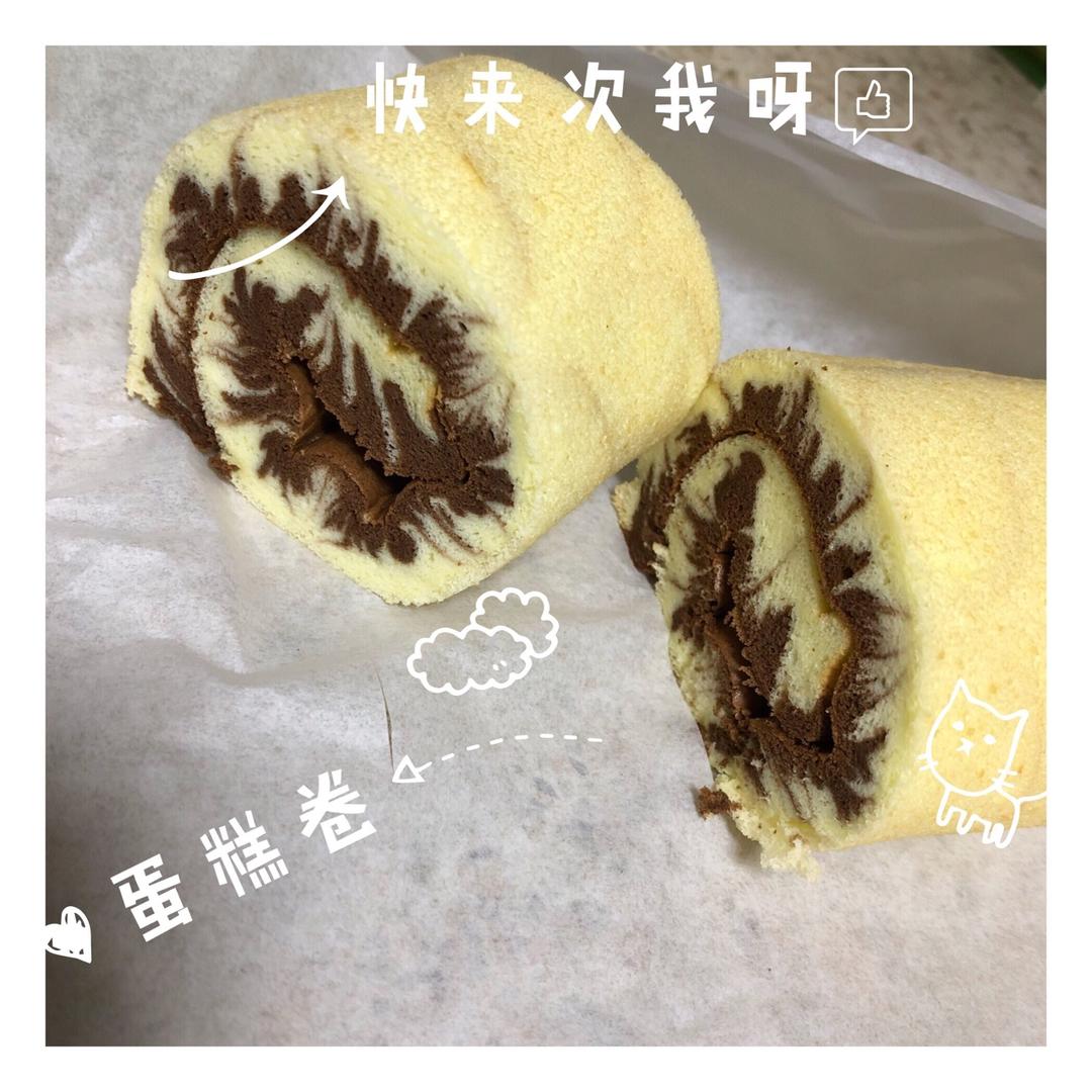 可可旋风蛋糕卷（视频）