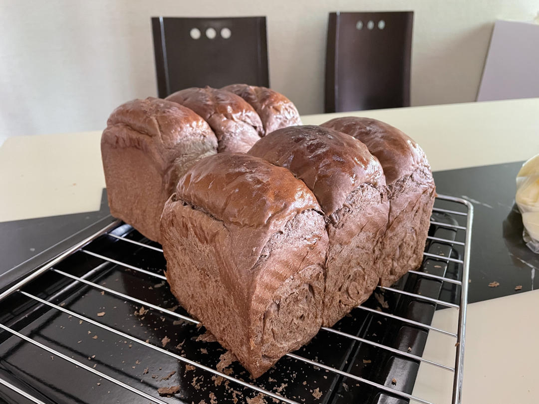 巧克力吐司面包（汤种加老面）