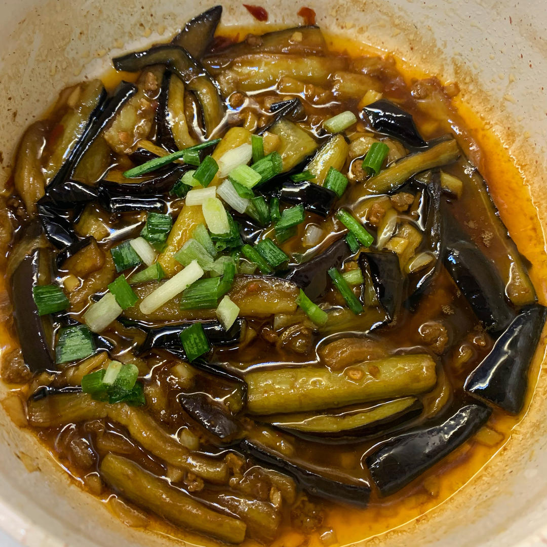 鱼香茄子极简版💜