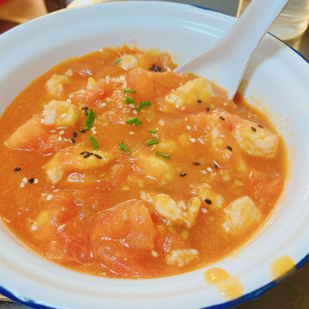 番茄鱼巴沙鱼（也可以用番茄龙利鱼），番茄酱汁超浓郁，营养又下饭！