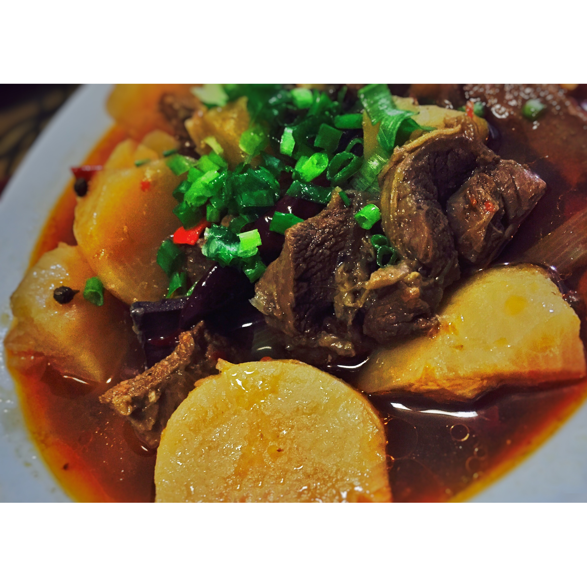 川味红油萝卜炖牛肉