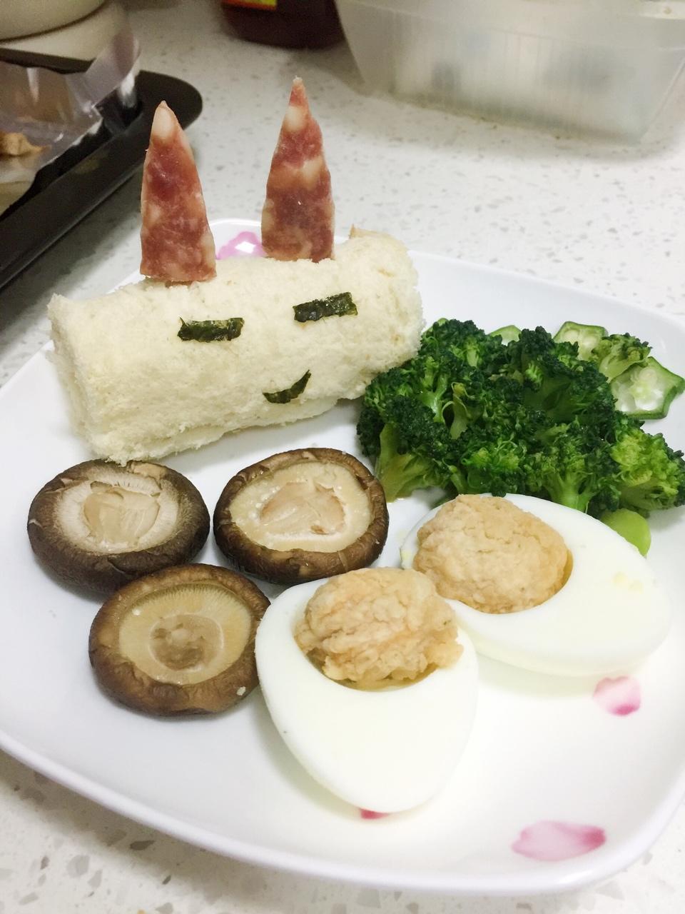宝贝的早餐