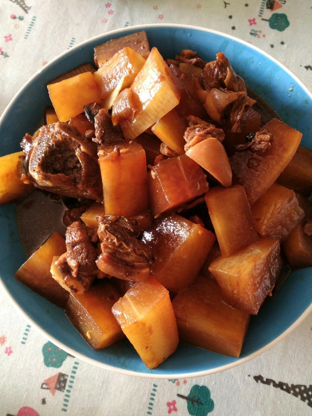 红烧羊肉萝卜