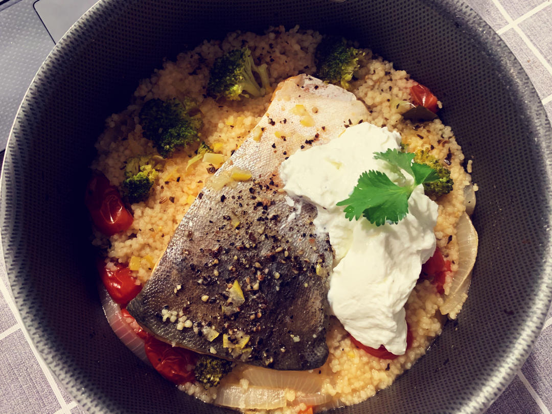 【Jamie Oliver】三文鱼couscous饭