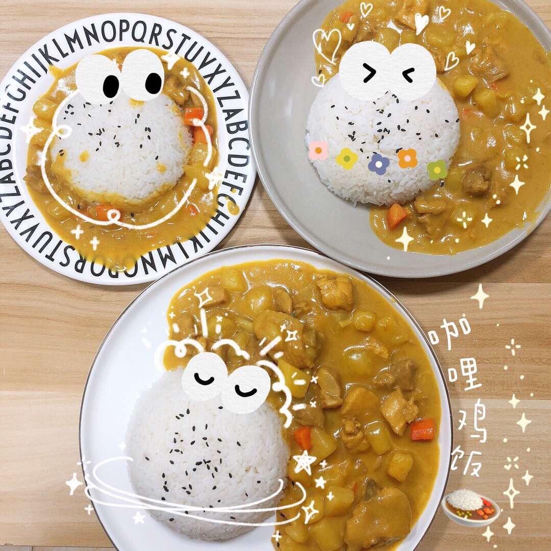 土豆咖喱鸡肉饭
