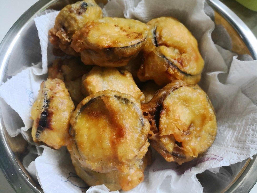香炸茄盒-家乡的味道 Stuffed Fried Eggplant with Pork