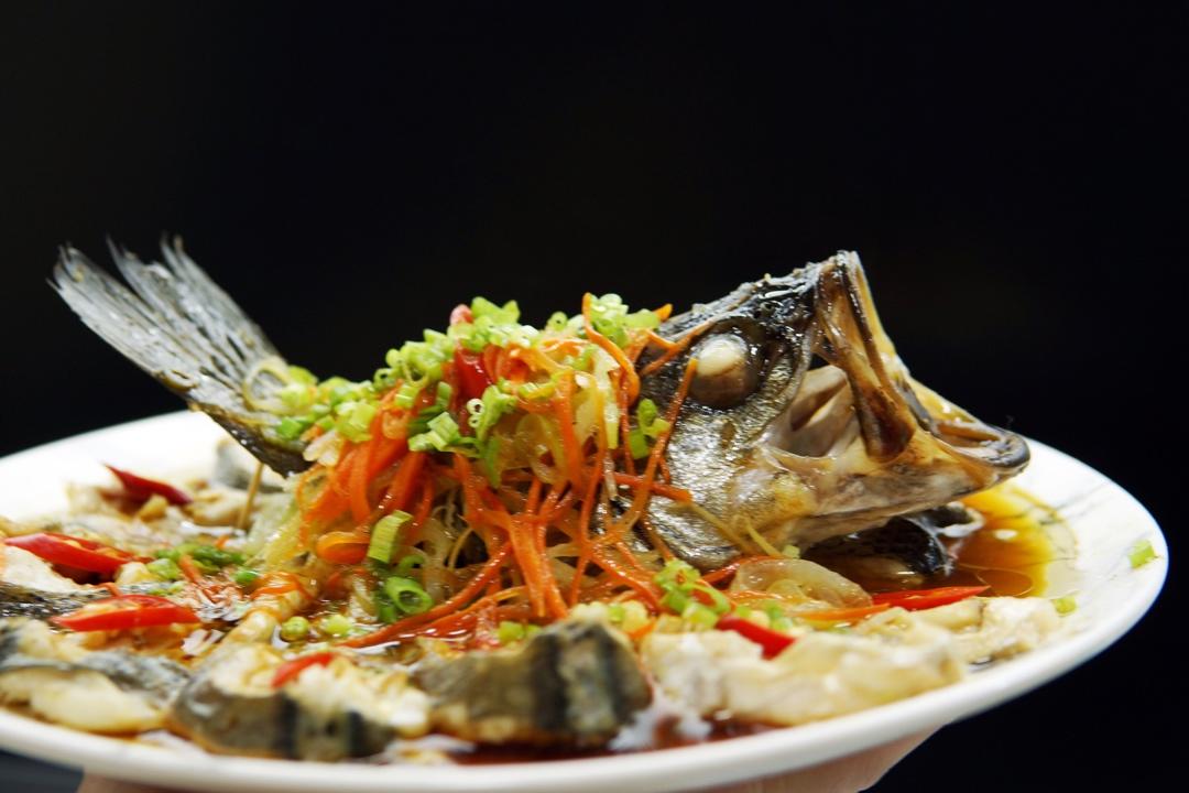 家常美味—开屏鱼（清蒸鲈鱼）