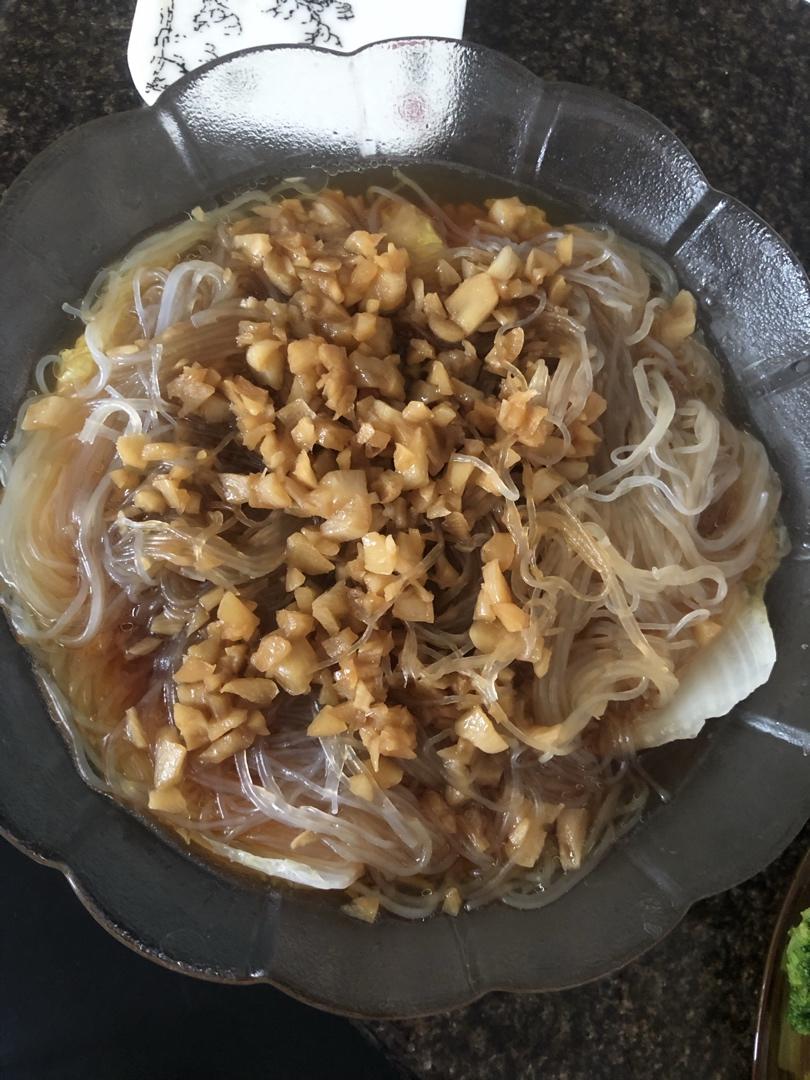 蒜蓉粉丝娃娃菜