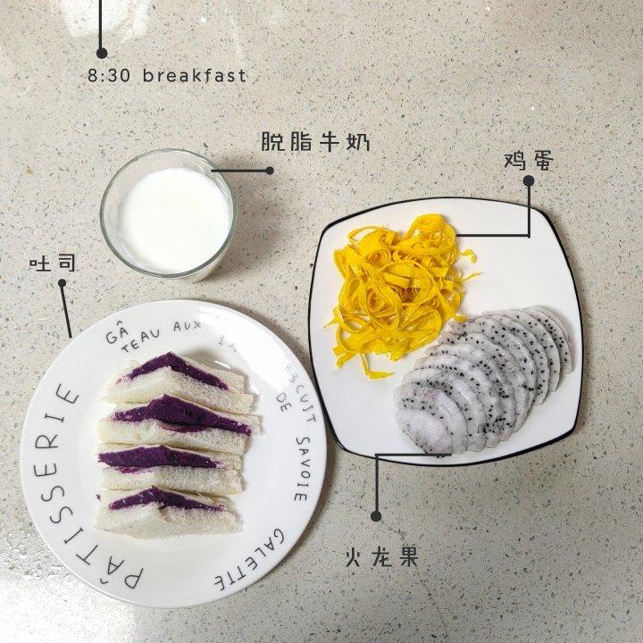 紫薯芋泥/鸡蛋肉松三明治大全🥪