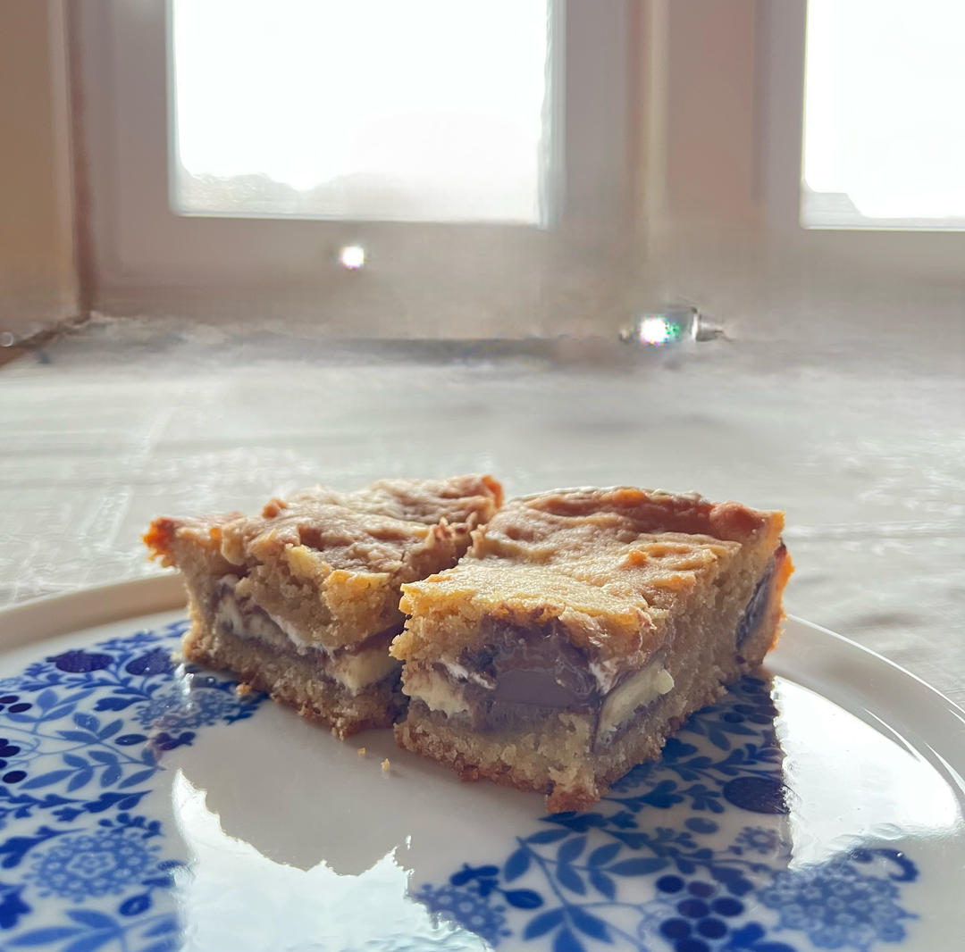 Peanut butter s’mores bars