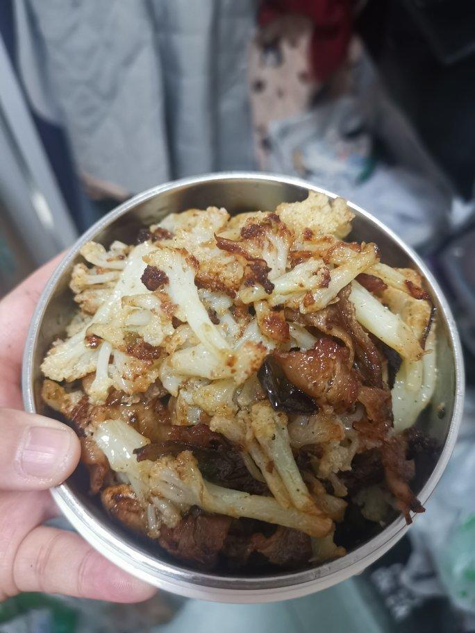 干锅花菜-新手下厨 Fried Chinese Cauliflower